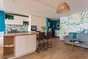 OCEAN Superbe appartement vue mer à 2 pas de la plage classé 3 étoiles