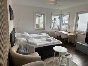 Hübsche Wohnung mit Balkon für 1-2 Personen - Einzelbetten