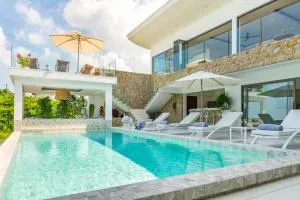 Luxury 5 bedroom oceanview villa in Bophut with Staff - Ban Khlong Mae Nam