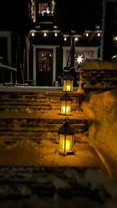 Minivilla Peikonpesä ulkoporeallas & pihasauna