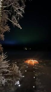 Minivilla Peikonpesä ulkoporeallas & pihasauna