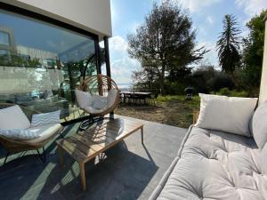 Villas Vue mer Bretagne Villa d'architecte : photos des chambres