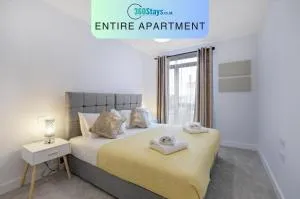2 Bedroom Luxury Apartments with Parking in Stanmore, North West By 360 Stays London - Busheyheath