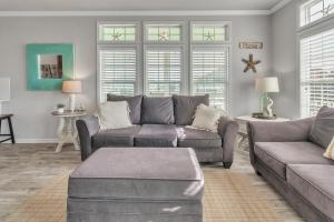 Steps to beach Golf Cart About Time Beach Retreat