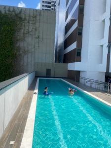 Flat a beira mar