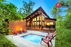 Le Céleste de Portneuf - Hot tub in the forest - Deschambault