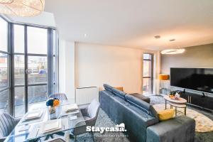 Luxury Deansgate Apt Canal View & Free Parking
