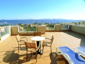 Deluxe Double Room with Balcony and Sea View room in Hotel Costa Narejos
