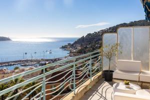 Appartements Luxury Top Floor Sea View Apartment in Villefranche sur Mer : photos des chambres