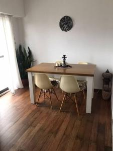 Depto temporario 2 pers céntrico luminoso amplio