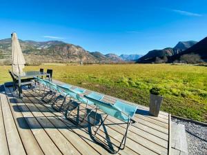 Maisons de vacances Charmant logement entre Lac et Montagne : photos des chambres