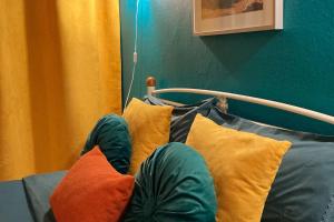 Retro living apartment