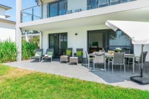 Terrassenwohnung "Inselhain" - Oase am Haff