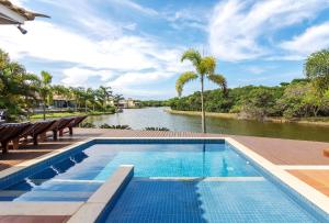 Bz58 Linda casa c Piscina privativa e vista lago