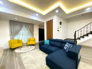 Modern Cozy House 4Room10pax @Near Sunway Carnival - Kampong Telok