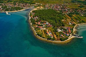 New stone villa with pool near the sandy beach by Traveler tourist agency Krk ID 2372 br 1