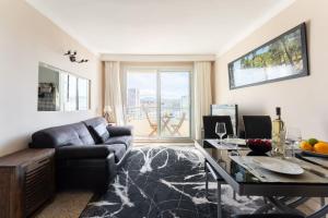 Vue mer Plage Catalans Vieux Port Clim - 2 chambres