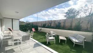 T3, jardin, proche plage à pied - لاسيوتا