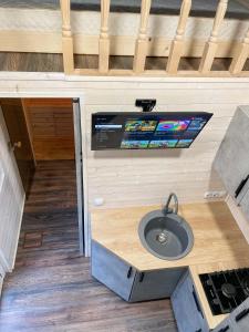 Tiny House mit Sauna im Allgäu