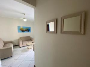 B106 - Apto 2 quartos p 6 pessoas com vista mar