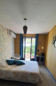 Maisons d'hotes Villa Lei Rigau : Chambre Lits Jumeaux avec Terrasse