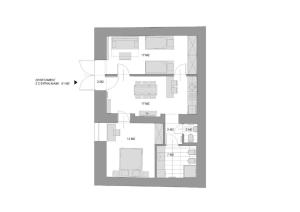 Two-Bedroom Apartment SII room in Sewa Apartments