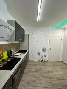 Modern Apartments Neuburg C - TOP - 3 Zimmer, Stellplatz, Zentrum, Wi-Fi, 3 TV, Küche