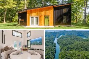 Secluded, Unique, Modern, Mountain Home Near River! - Floyd