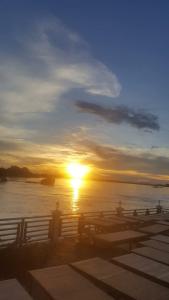 View, Golden Hotel Dondet in Muang Khong