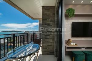 402 Bl 02 Waldgarten Bombinhas - 50 m do Mar e Frente Avenida - Condomínio de Alto Padrão - Piscina - Academia - Salão de jogos