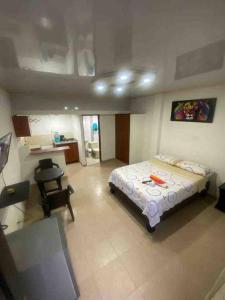 Apartaestudio privado con aire cerca Aeropuerto