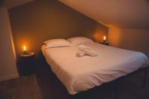 Appartements Le Verlaine, T4 en triplex : photos des chambres