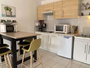 Appartement T2 avec terrasse, parking et WIFI - FR-1-553-203