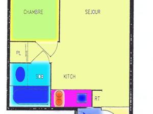 Appartement 4 pers., village, proche pistes, piscine lété, commerces à pied - FR-1-342-141