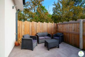 Biscarrosse Bourg Villa avec jardin classé 2 étoiles pour 6 personnes