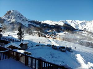 Appartements Chalet pieds des pistes a St Martin de Belleville, 3 pieces, terrasse, garage, services hoteliers inclus - FR-1-452-135 : photos des chambres