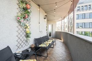 Intercontinental Apart - Massage Terrace Fireplace