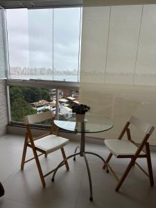 Apartamento no centro com vista linda do mar