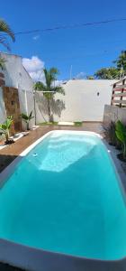 Loft completo com area de lazer piscina e churrsqueira