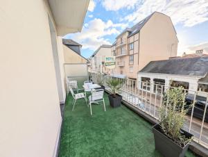 Appartements Plage et commerces de Pornichet - Appt 3 personnes : photos des chambres