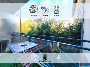 La Perla : F2 sans vis-à-vis, au pied du RER B - 雷于利斯