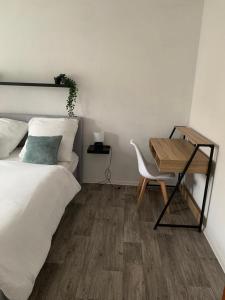 Komfortables zimmer mit wlanHBF