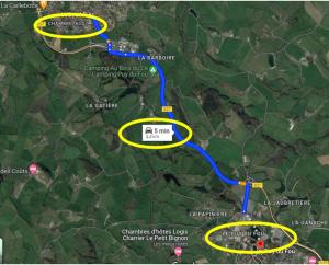 Gite Puydufou -5kms- La Séraphina, 2 à 6 personnes