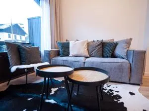 Chalet Zébra - Conception d'architecte - Vue sur la chaîne du Mont-Blanc - Central - Les Trabets