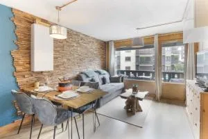 Les Dryades - Rénové - Balcon avec vue Mt Blanc - Les Trabets