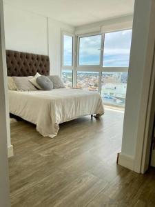 Lugar encantador con vista al mar en Mar del Plata.