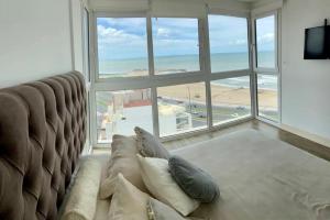 Lugar encantador con vista al mar en Mar del Plata.