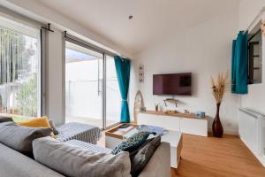 Entre coeur de ville et plage, maison pour 8