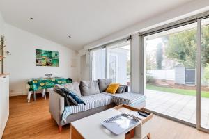 Entre coeur de ville et plage, maison pour 8