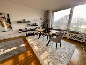 Exklusiver Rheinblick Messe Parken 5 Zimmer, 12 Personen